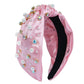 CHRISTMAS RHINESTONE PEARL BEAD HAIR BAND HEADBAND