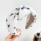 SOFT KNOTTED POLKA DOT HEADBAND HAIR BAND