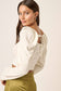 Square Neck Puff Sleeve Crop Top