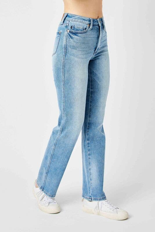 High Waisted Tummy Control Straight