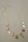 Pearl Beaded Bow Strawberry Cherry Necklace
