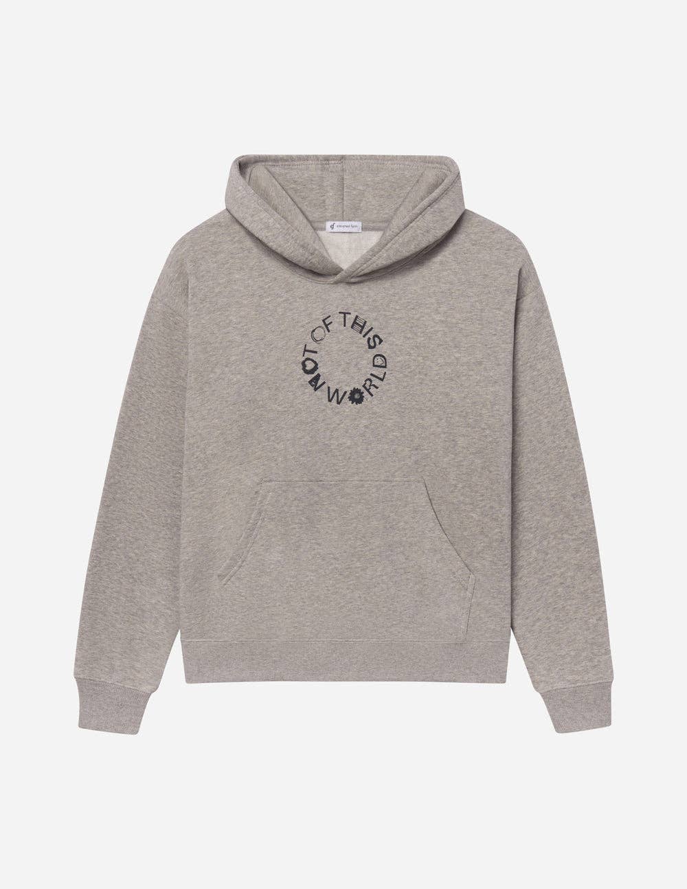 Not of This World Beige Hoodie