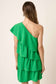 One Shoulder Tier Detail Dress