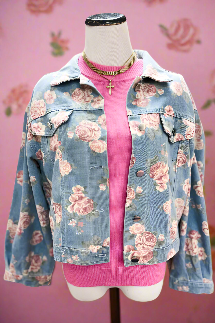 Briar Floral Denim Jacket