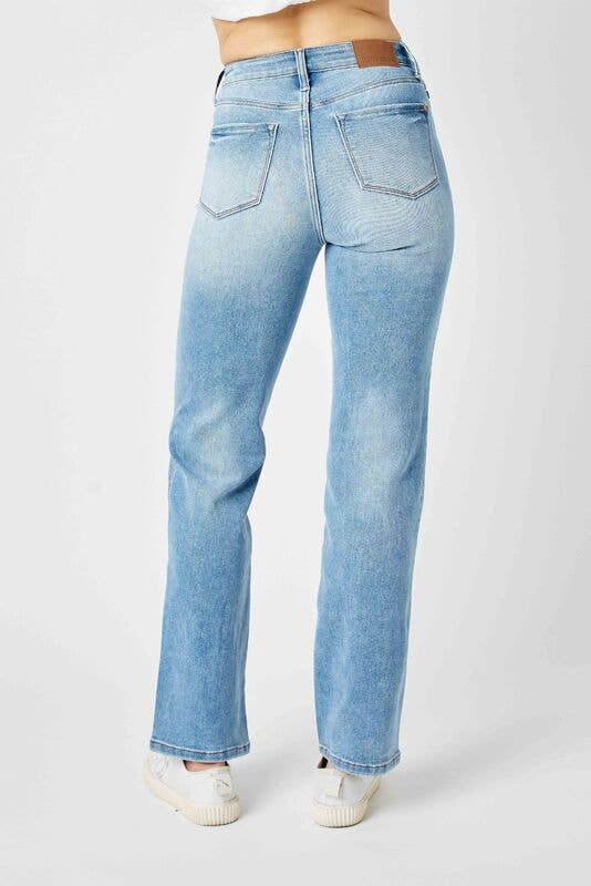 High Waisted Tummy Control Straight