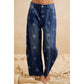 Polka Dot Barrel Jeans