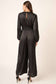 Mocha Smocking Waist Jumpsuit