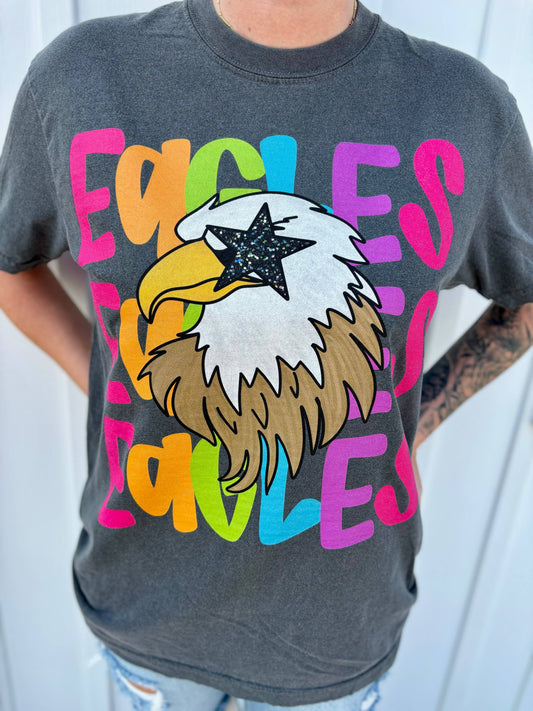 Bright Mascot Starry Eyes  Tee