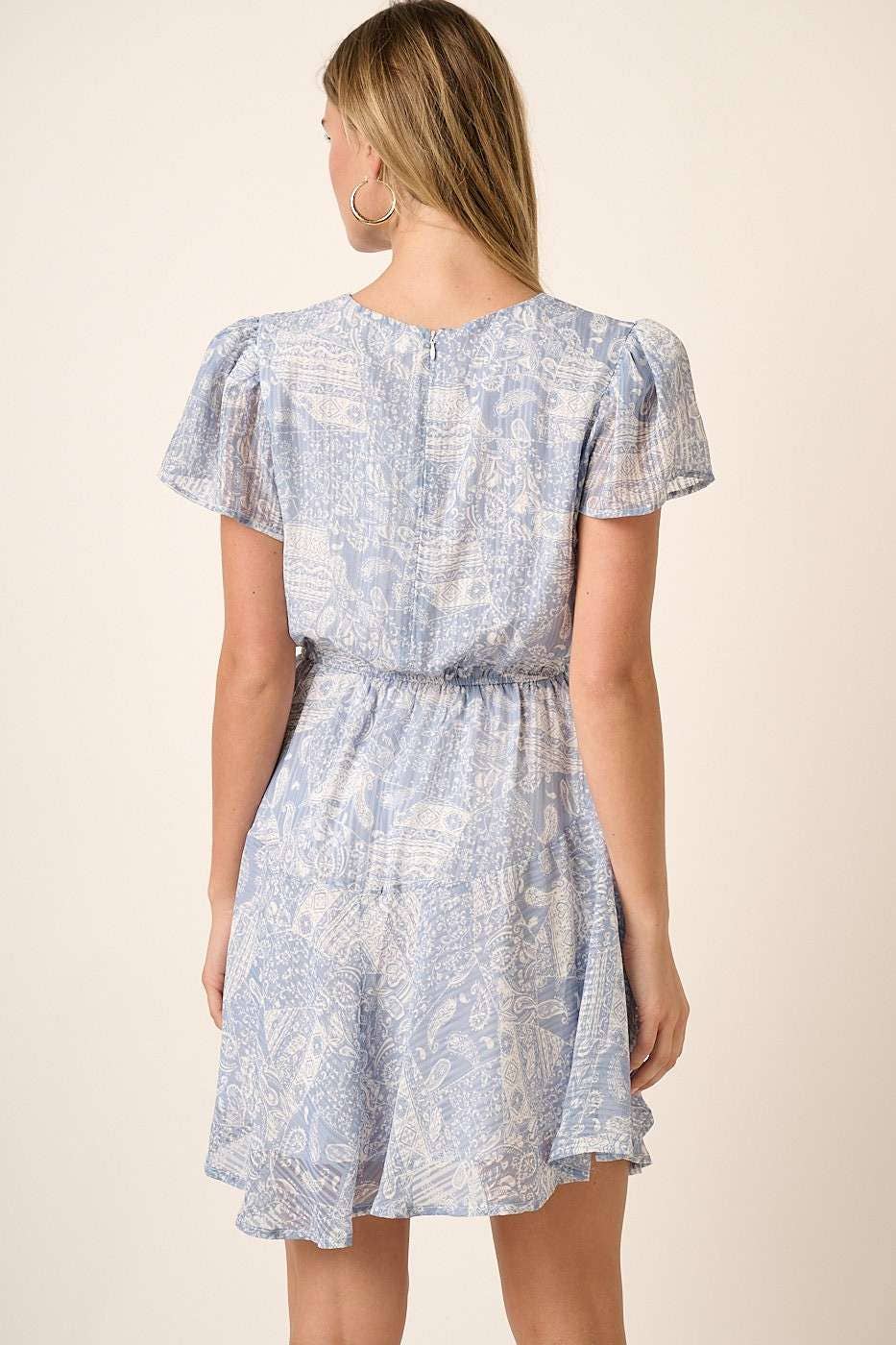 Paisley Print Skirt Dress