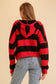 Zip Up Cable Knit Hoodie