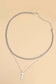 Double Layer Cross Necklace