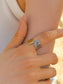 Emmy Textured Open Ring