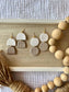 Wicker Clay Earrings
