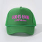 TRUCKER HAT God Is Good  MESH CAP