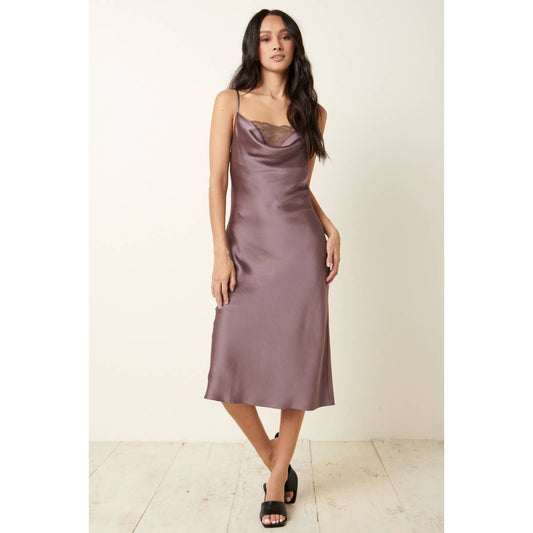 Satin Mini Dress