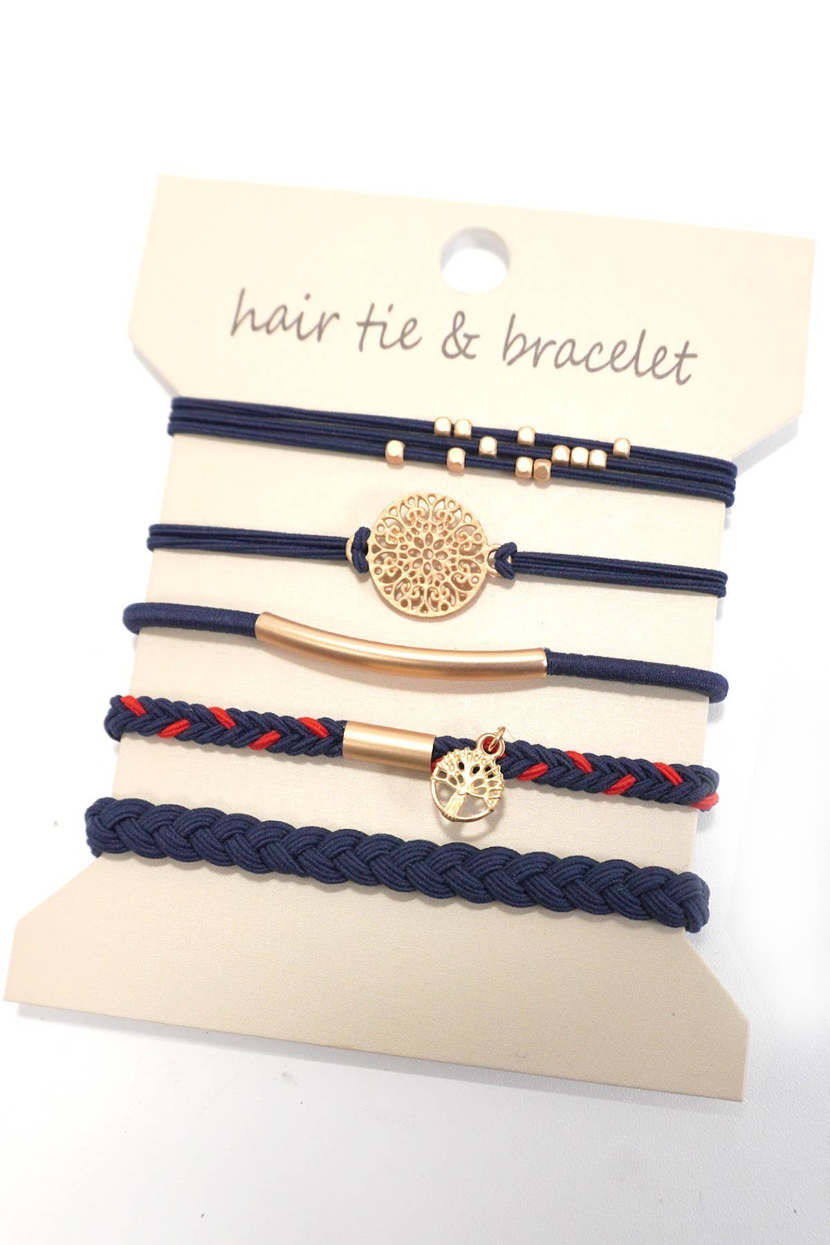 Boho Dual Function Bracelet/Hair Ties