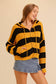 Zip Up Cable Knit Hoodie