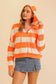 Zip Up Cable Knit Hoodie