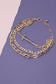 Triple Multi Bracelet with Cross