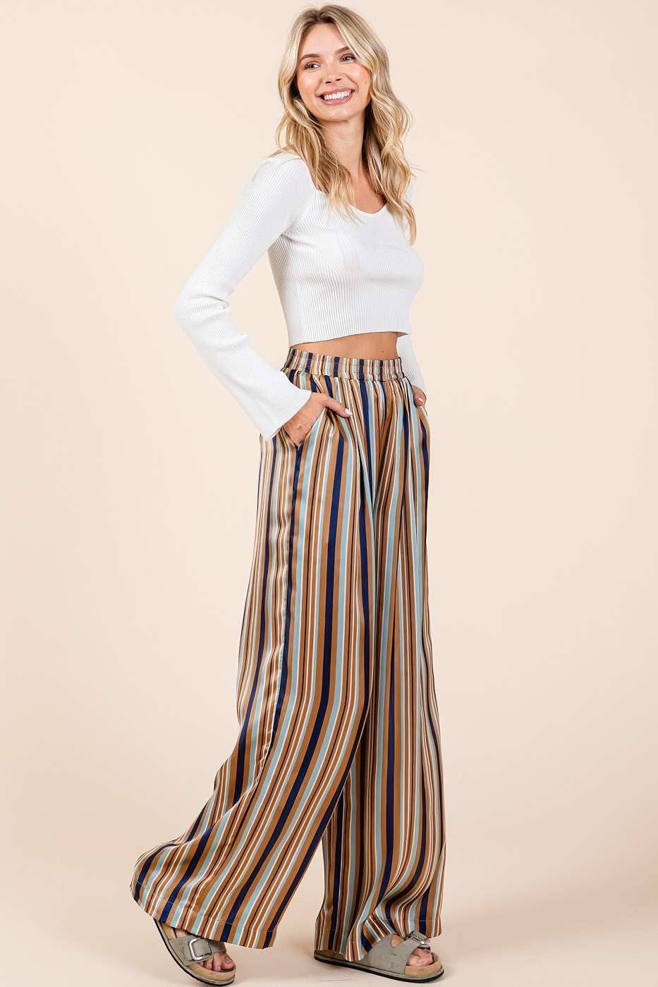 Multi Stripe Pants