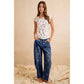 Polka Dot Barrel Jeans