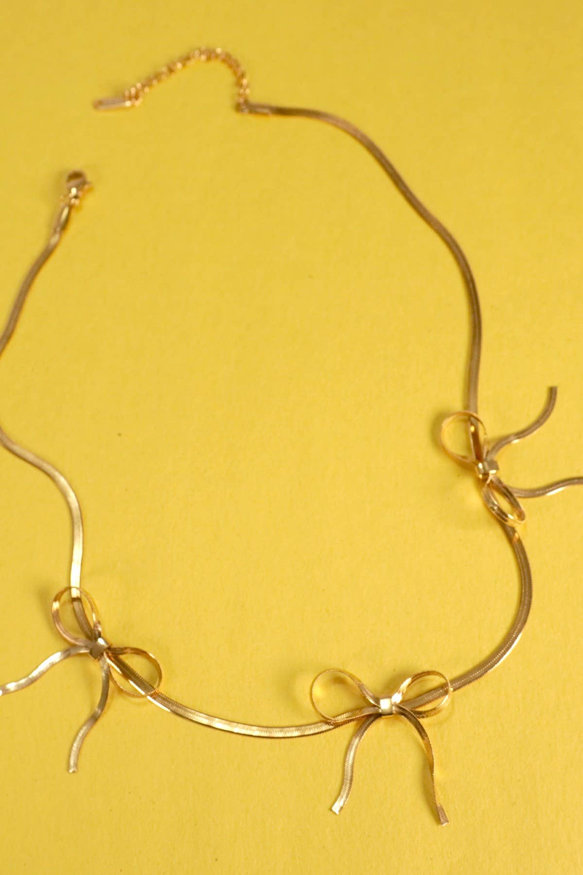 Multi Bow Necklace