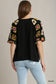 Breeze Crochet Linen Blouse