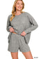 Soft Long Sleeve Tee & Shorts Set
