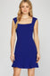 Modern Muse Pleated Knit Dress