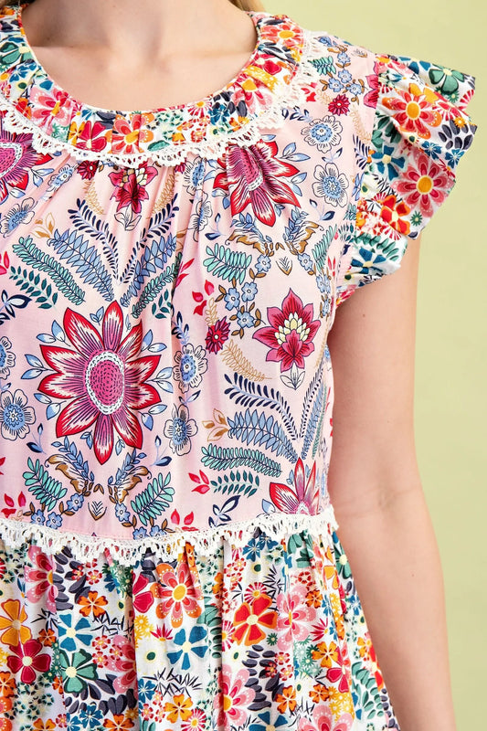 The Bloom & Lace Dress