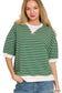 Striped Rib Pullover