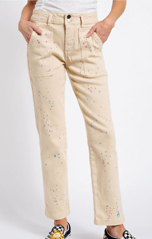 Artistry Splash Slim Fit Bottoms