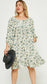 Flora Grace Ruffle Hem Dress
