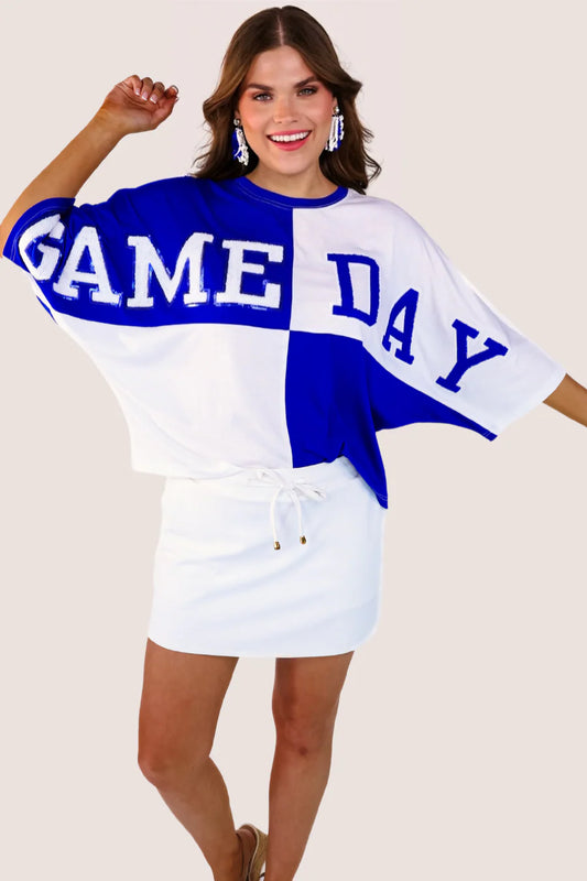 Huddle Up Color Block Tee