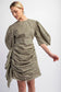 The Side Sweep Check Dress