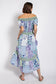 he Riviera Off-Shoulder Midi