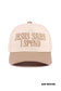 Jesus Saves I Spend Two Tone Canvas Cotton Cap