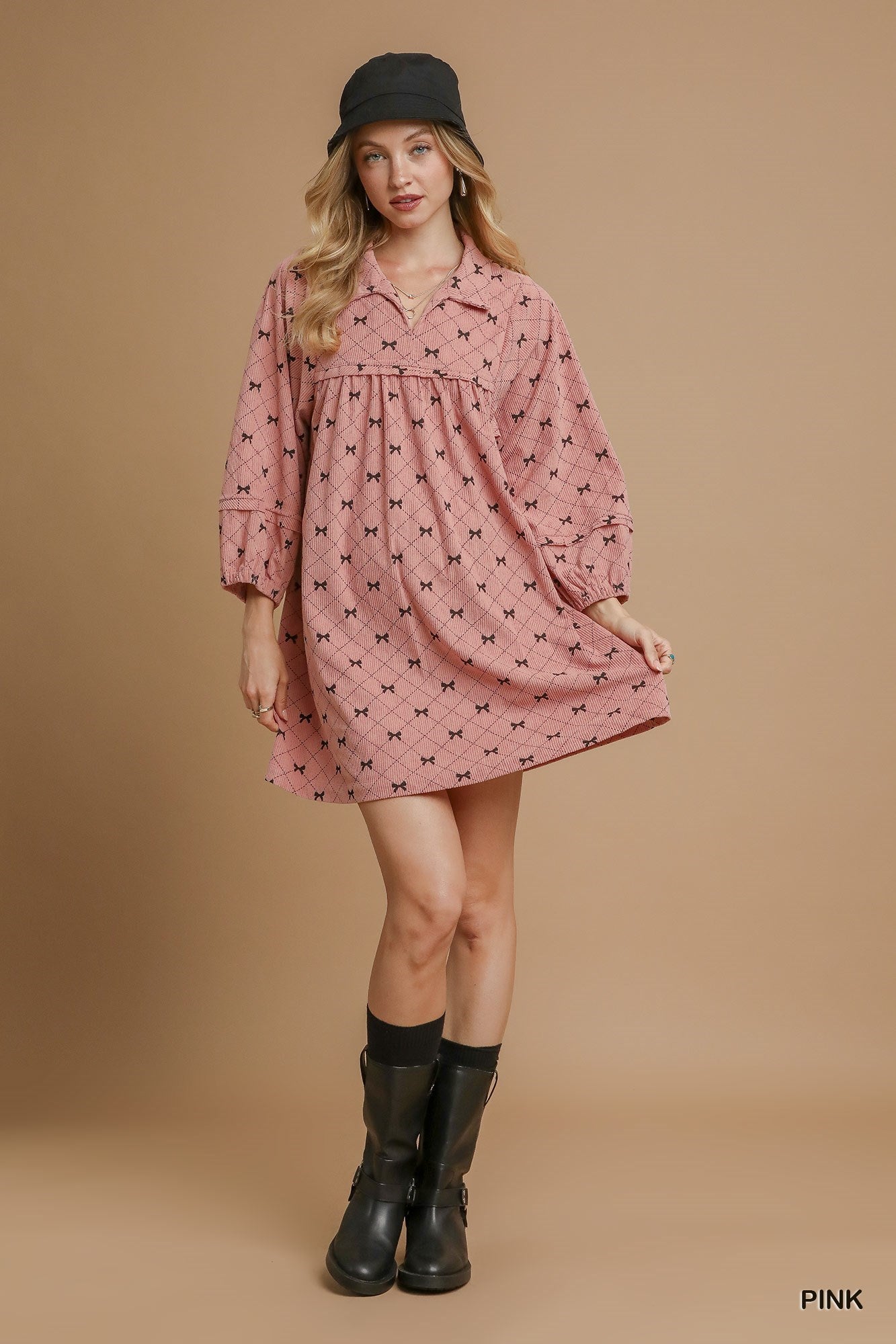 The Harper Bow Dress