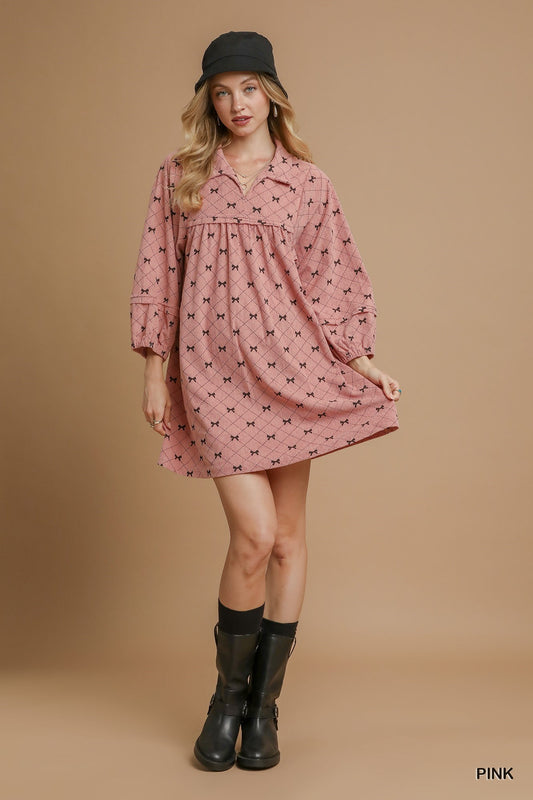 The Harper Bow Dress