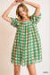 Checkmate Charm Mini Dress