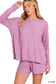 Soft Long Sleeve Tee & Shorts Set