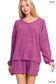 Long Sleeve Short Set