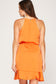 Sunset Sway Satin Dress