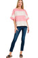 French Terry Color Block Shirt