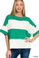 French Terry Color Block Shirt