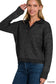 V-Neck Collared Basic Sweater