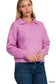 V-Neck Collared Basic Sweater