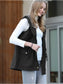 Drawstring Hoodie Vest