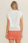 'TENN" EMBROIDERED SLEEVELESS SWEATER TOP