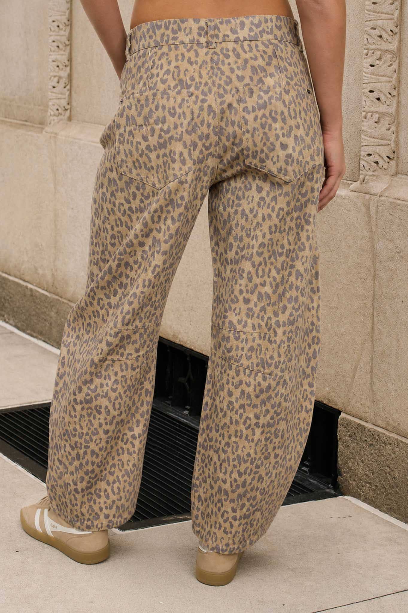 LEOPARD PRINT JEANS Leopard Print Jeans